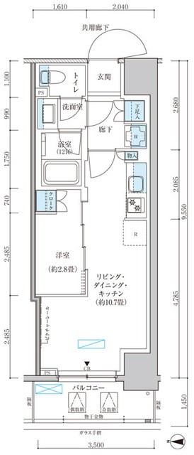 (間取)