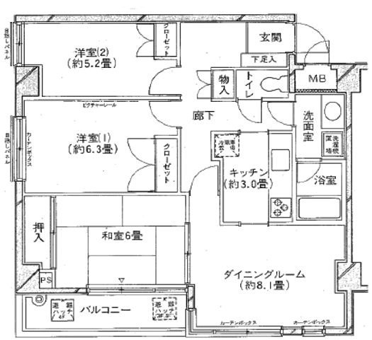 (間取)