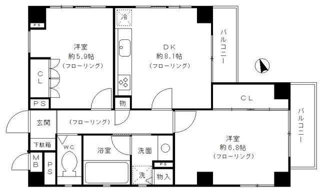 (間取)