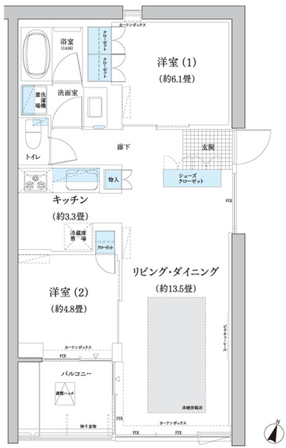 (間取)