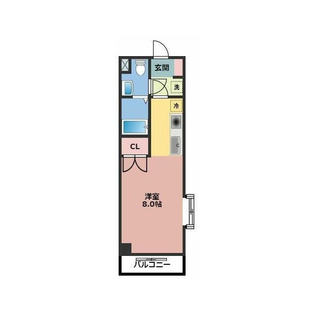 賃貸 川崎市中原区木月2丁目(間取)