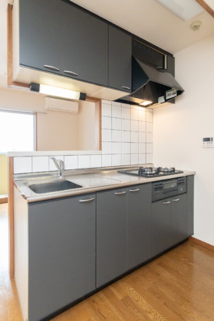 ※写真は同タイプ住戸です。(キッチン)