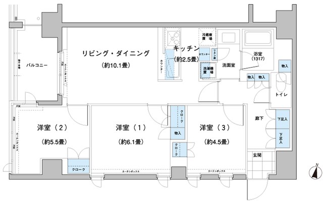 (間取)