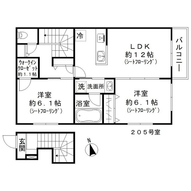 (間取)