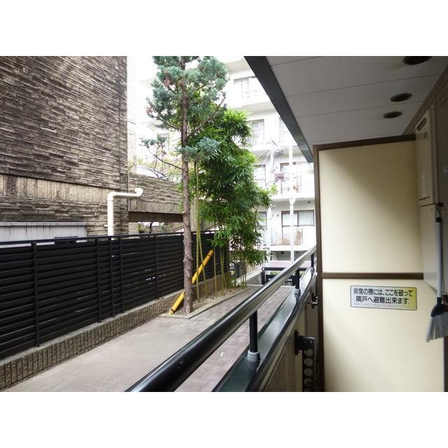 道路に面していないので、人通りは全くありません
