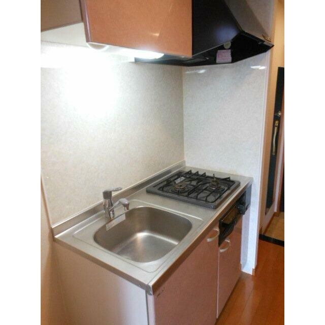 ◆2口ガスキッチングリル付◆(キッチン)
