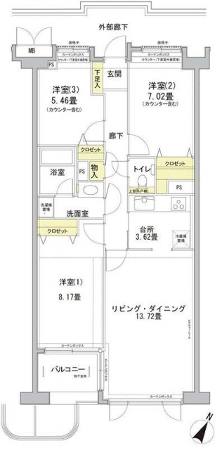(間取)