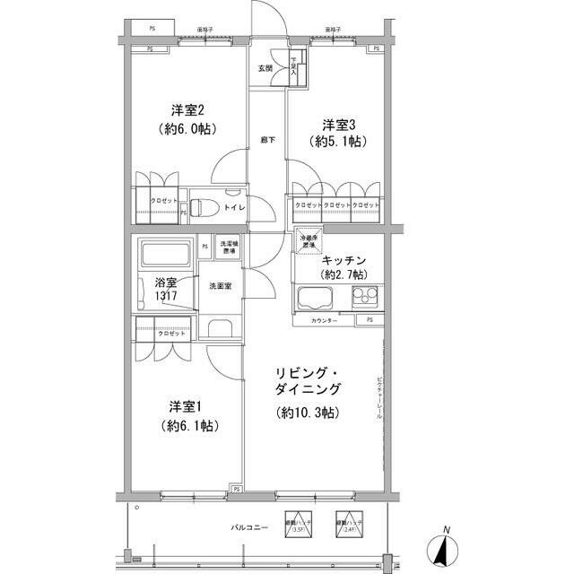 Jタイプ(間取)
