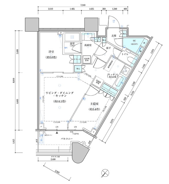 (間取)
