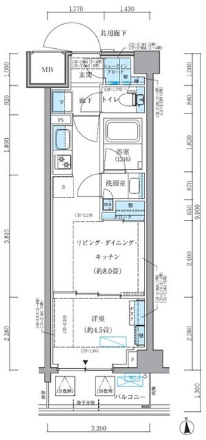 (間取)