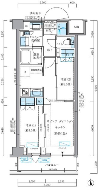 (間取)