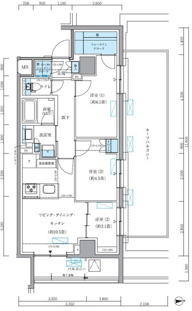 (間取)