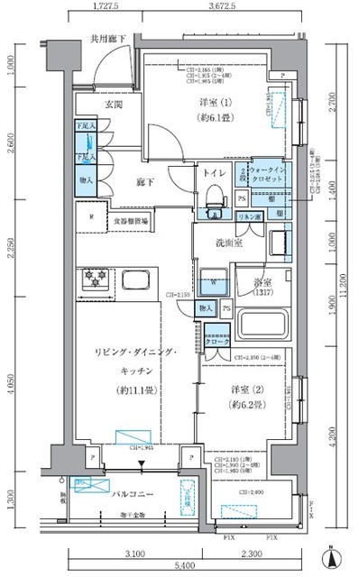 (間取)