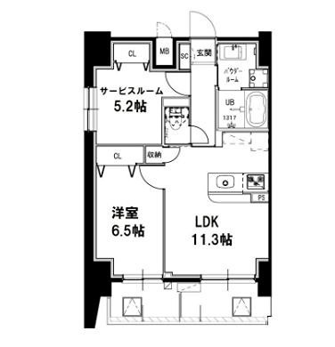(間取)