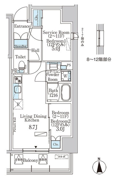 (間取)
