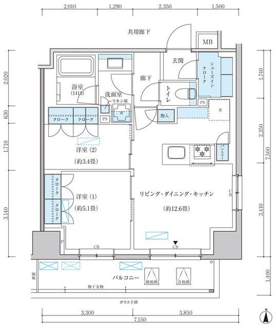 (間取)