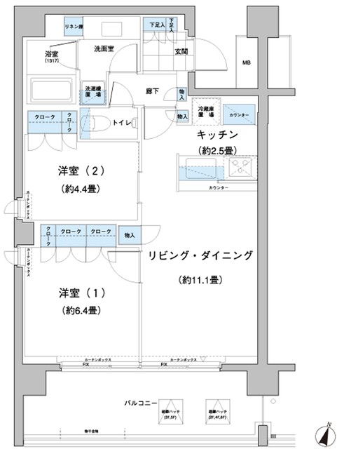 (間取)