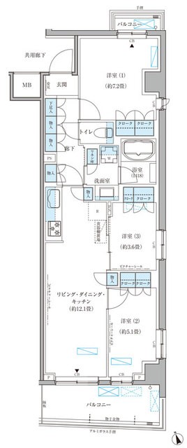 (間取)
