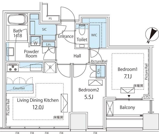 (間取)