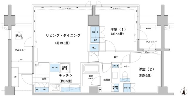 (間取)