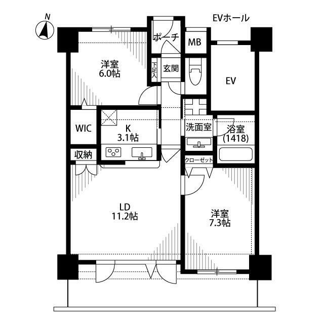 (間取)
