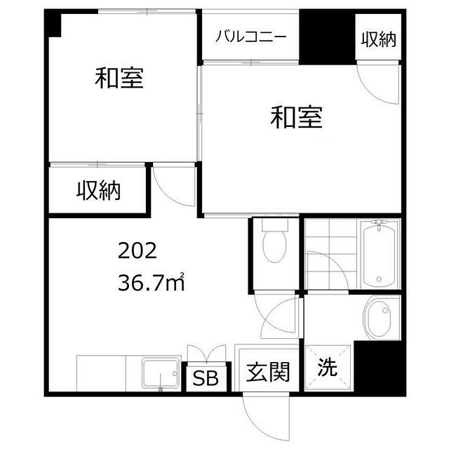 (間取)