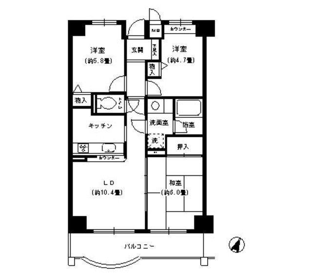 (間取)