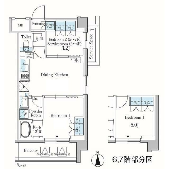 (間取)