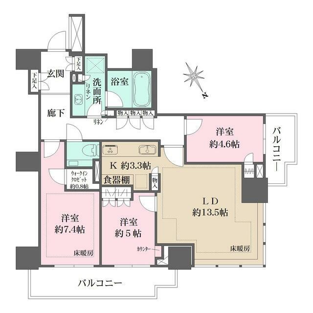 (間取)