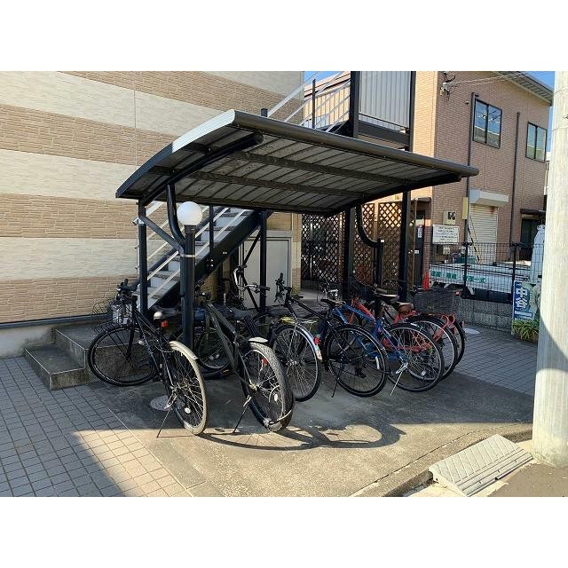 駐輪場 原付＆自転車のみ駐輪可能