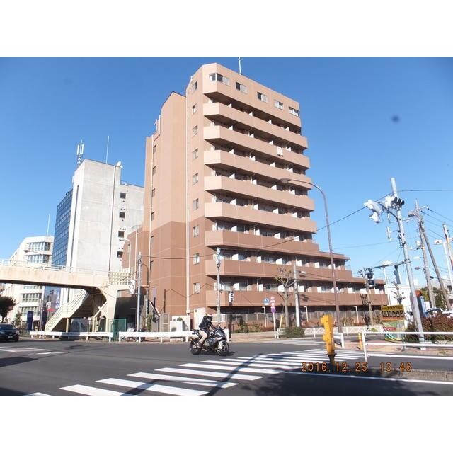 外壁タイル張りのお洒落なデザイナーズマンション(外観)