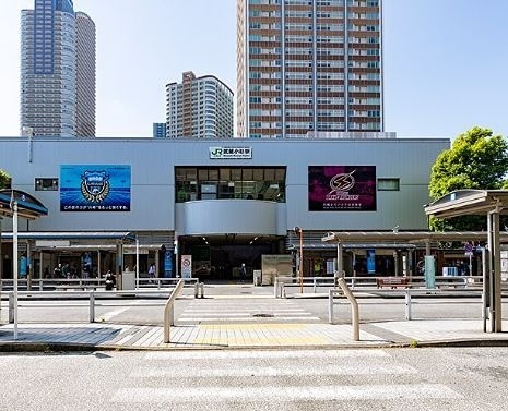 武蔵小杉駅（1196m）(周辺)