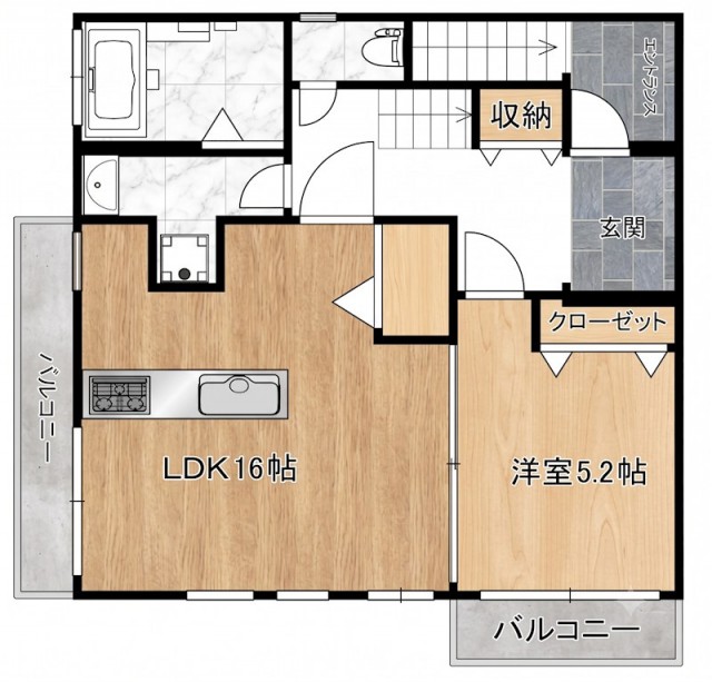 (間取)