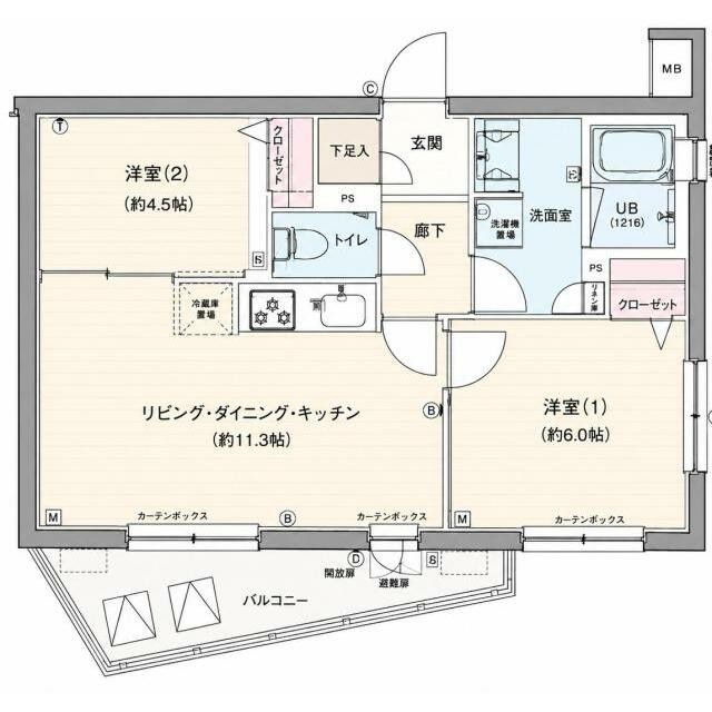 間取り図(間取)