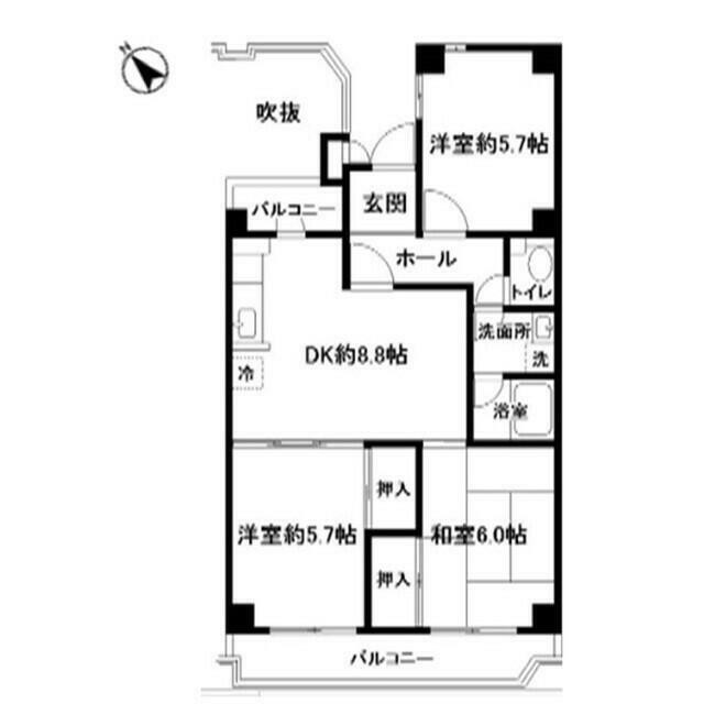 (間取)