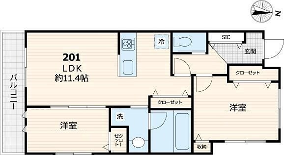 (間取)