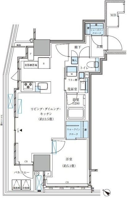 (間取)