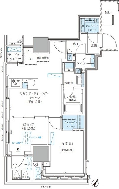 (間取)