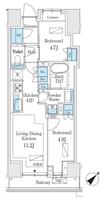 (間取)