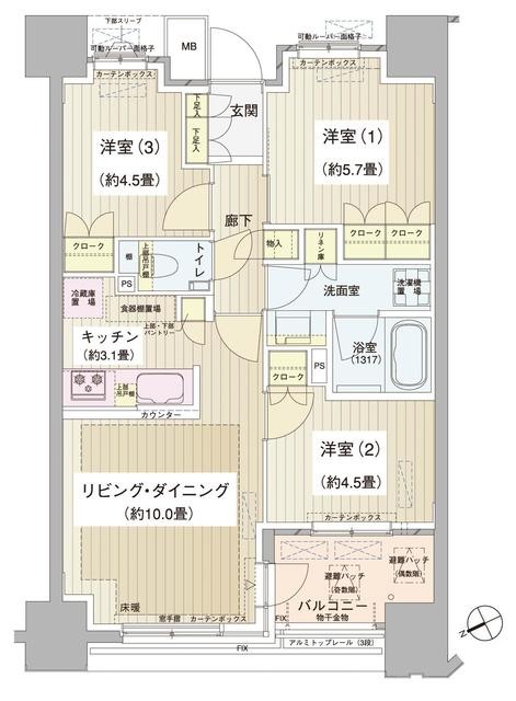 (間取)