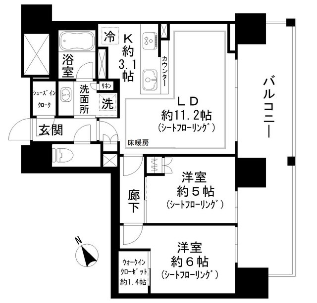 (間取)