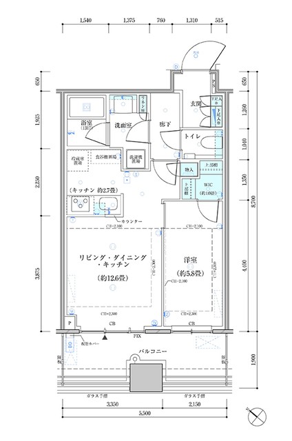 (間取)