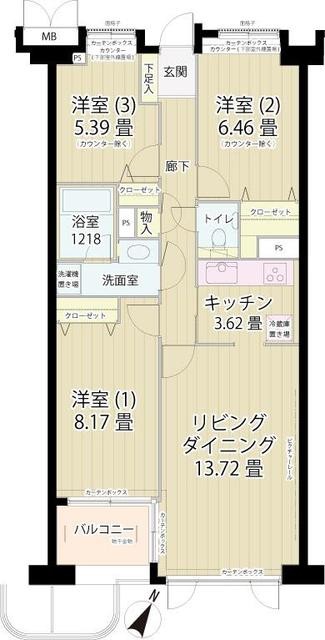 (間取)