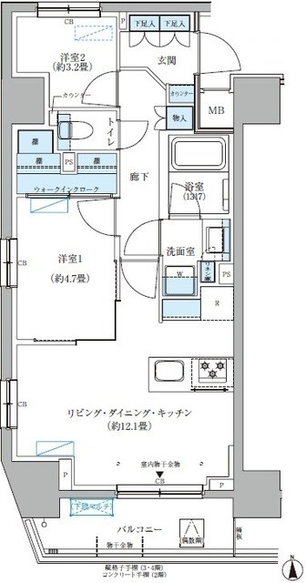 (間取)