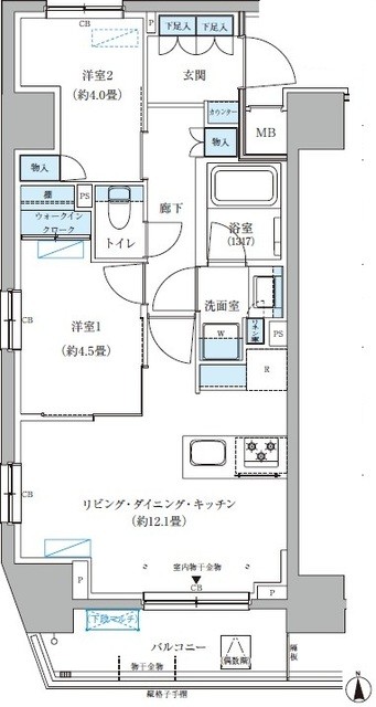 (間取)