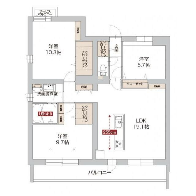(間取)