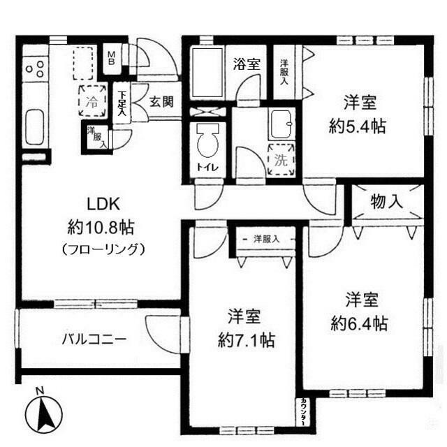 (間取)