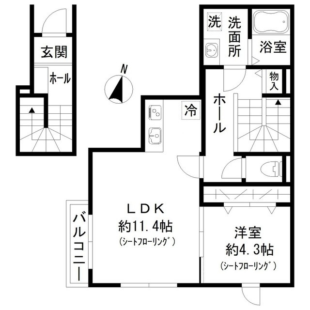 (間取)