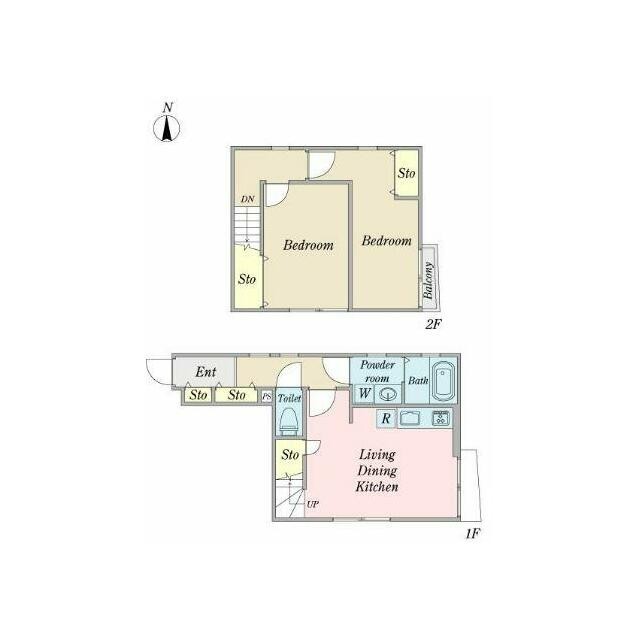 間取図 C号室(間取)