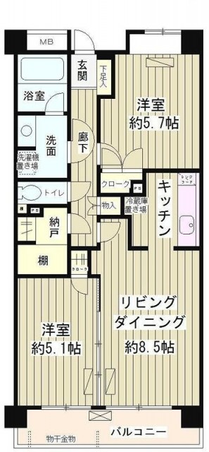 (間取)